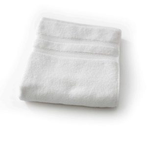 Alternative view of Alesta Home Pamuklu Beyaz El Yüz Havlusu 50x90 cm HVL045