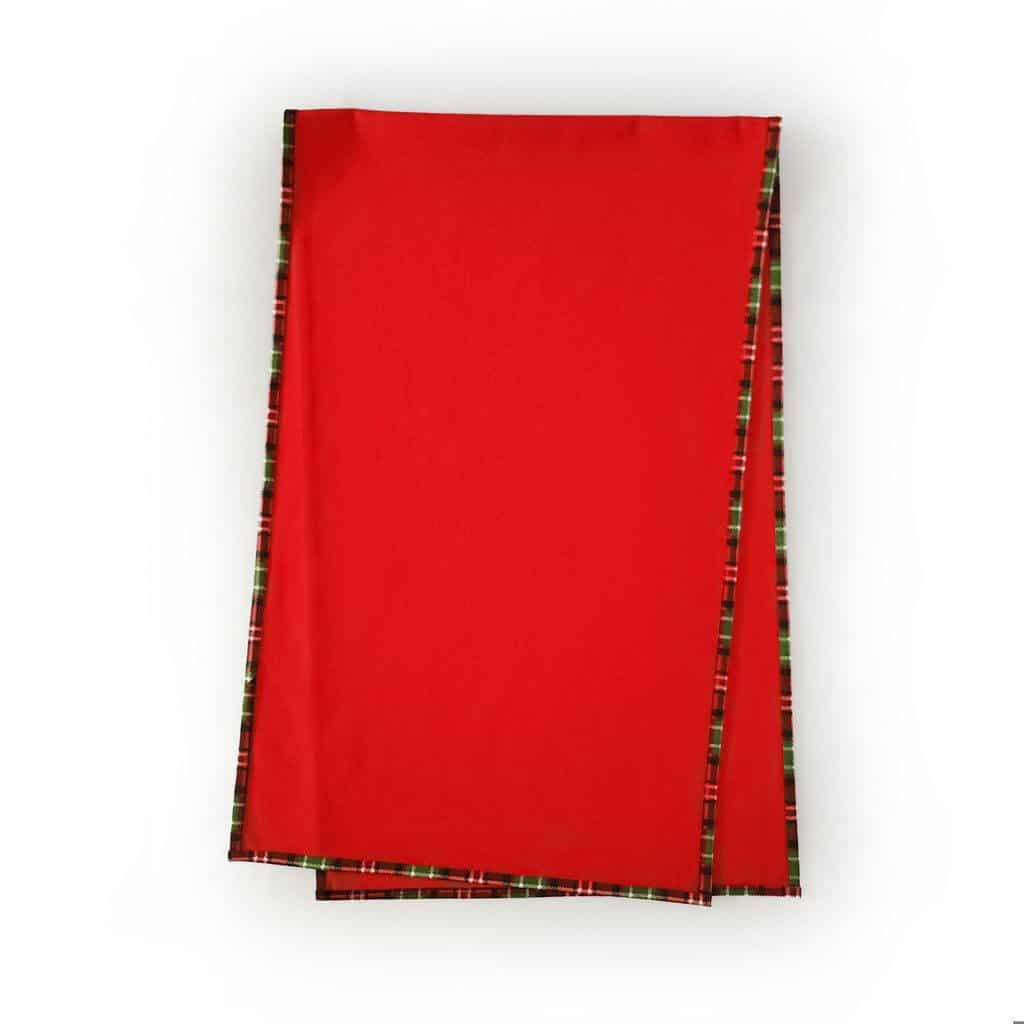 Alternative view of Alesta Home Kırmızı Pötikareli Pamuklu Runner 50x160 cm RNR016