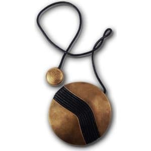 Alesta Home Metal Yuvarlak Mıknatıslı Perde Tutucu Magnet 10x48cm