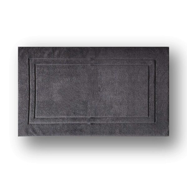 Alesta Home Pamuklu Antrasit Ayak Havlusu 50x80 cm HVL078