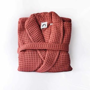 Alternative view of Alesta Home Pamuklu Waffle Bornoz BRNZ015