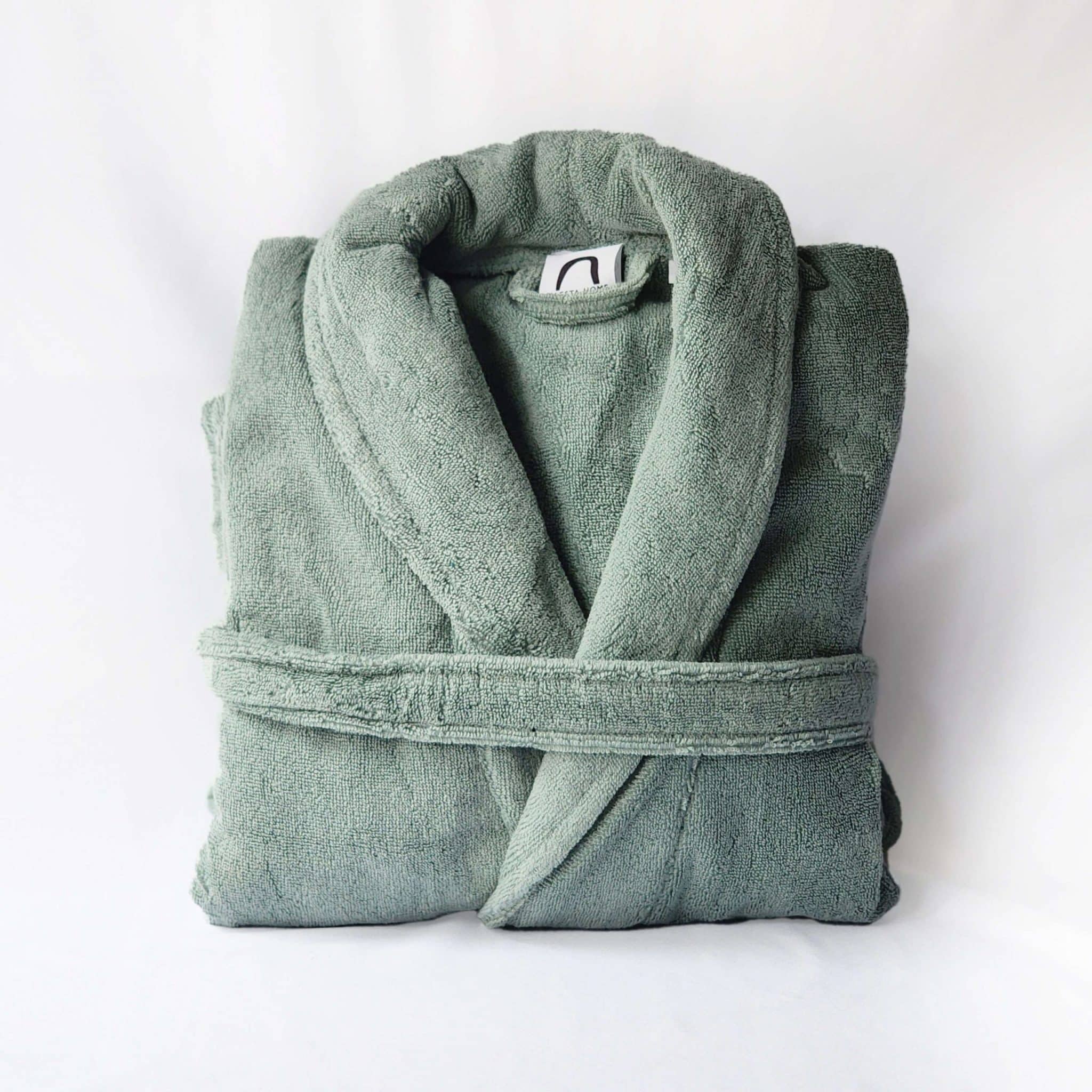 Alternative view of Alesta Home Pamuklu Yeşil Bornoz BRNZ013