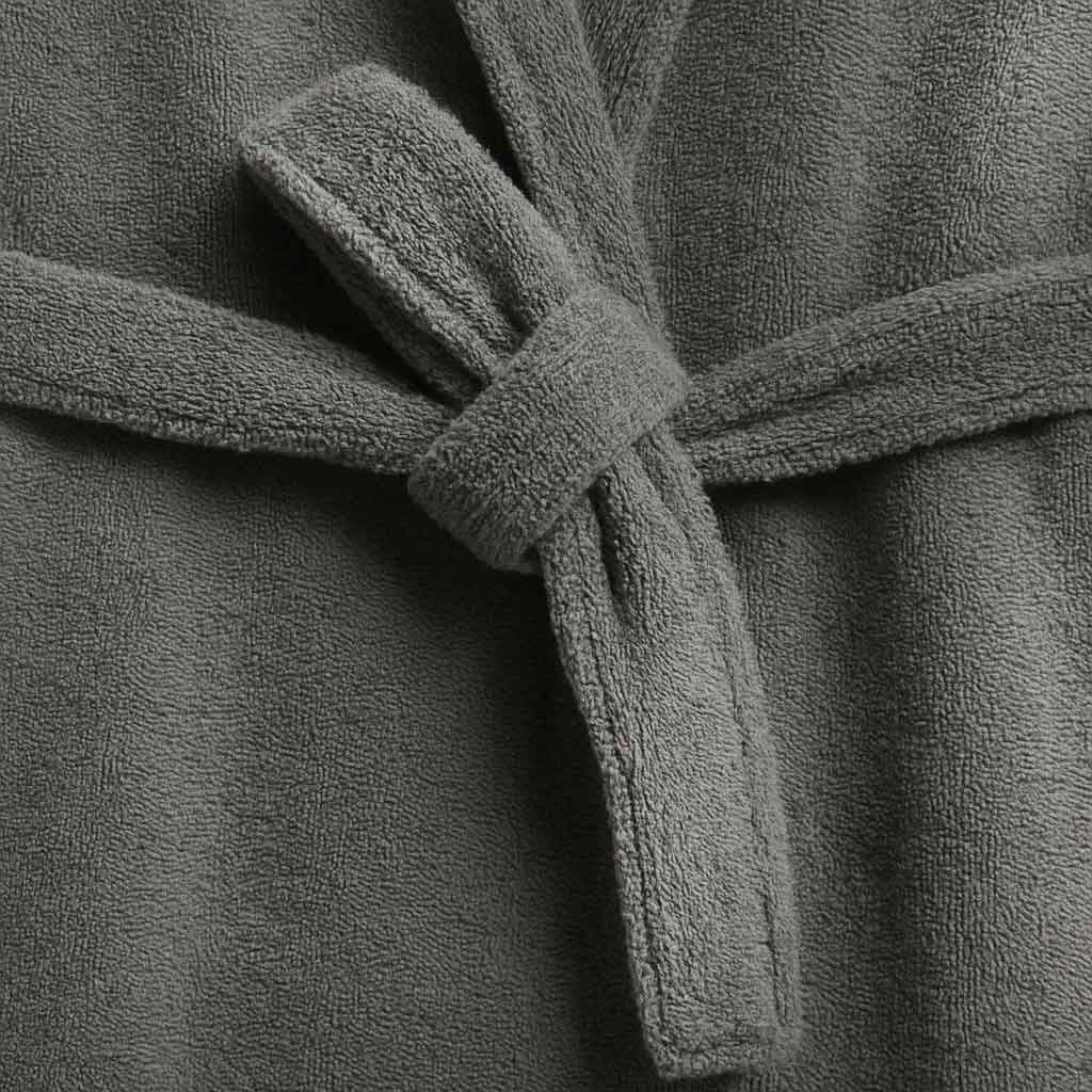 Alternative view of Alesta Home Pamuklu Antrasit Bornoz BRNZ001