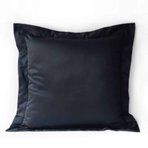 Alternative view of Alesta Home Modern Siyah Saten Kulaklı Kırlent Kılıfı 60x60 cm