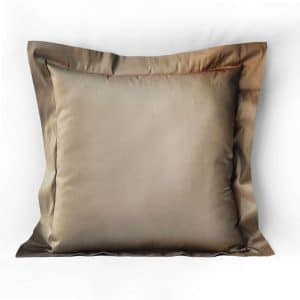 Alternative view of Alesta Home İpek Zikzak Dikişli Kulaklı Bej Kırlent Kılıfı 55x55 cm