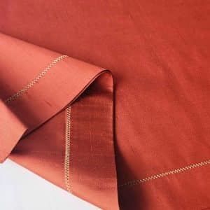 Alternative view of Alesta Home Kiremit Rengi İpek Sarı Zikzak Dikişli Runner 50x160 cm RNR020