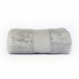 Alesta Home Pamuklu Gri El Yüz Havlusu 50x90 cm HVL041