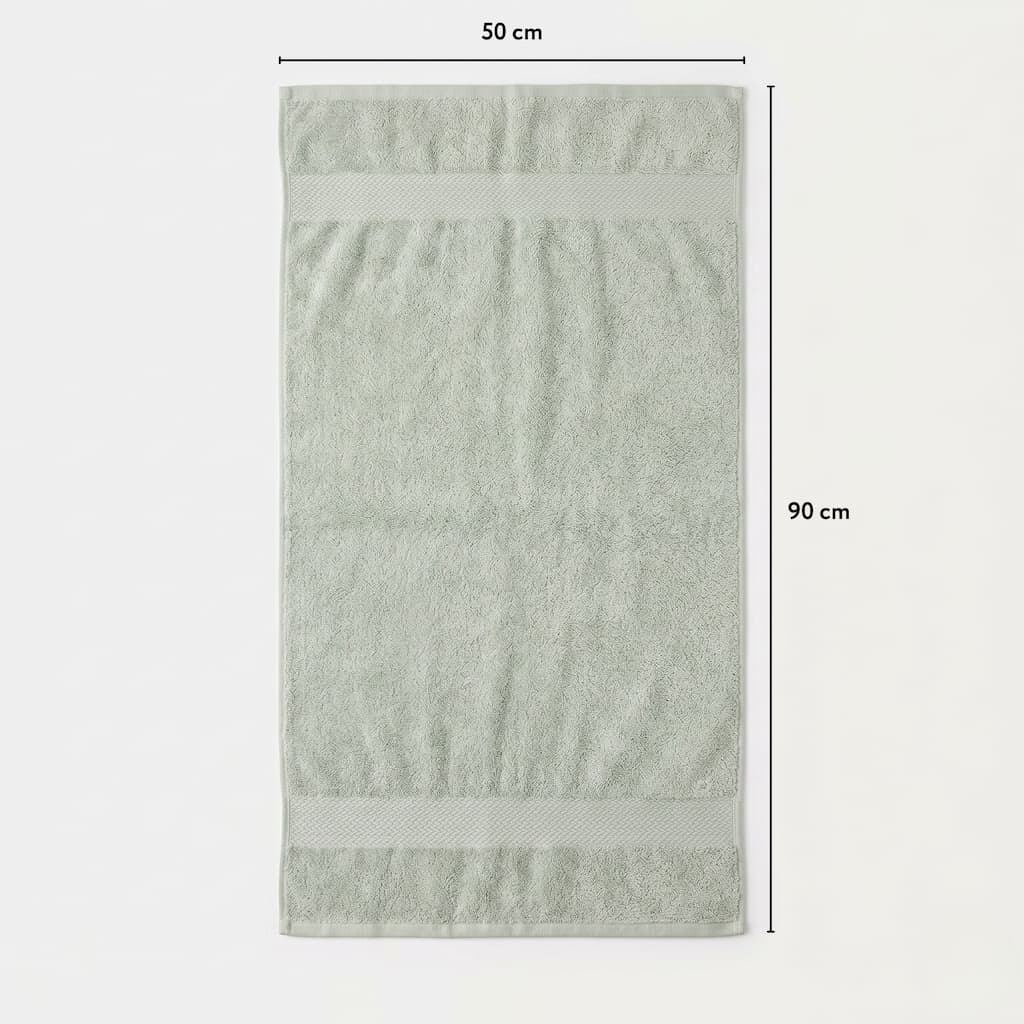 Alesta Home Pamuklu Yeşil El Yüz Havlusu 50x90 cm HVL049 - Görsel 7